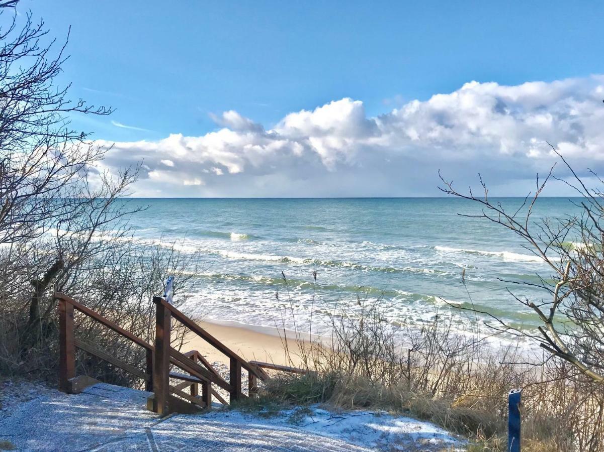 Strandnahe Ferienwohnung Ruegen ドランスケ エクステリア 写真