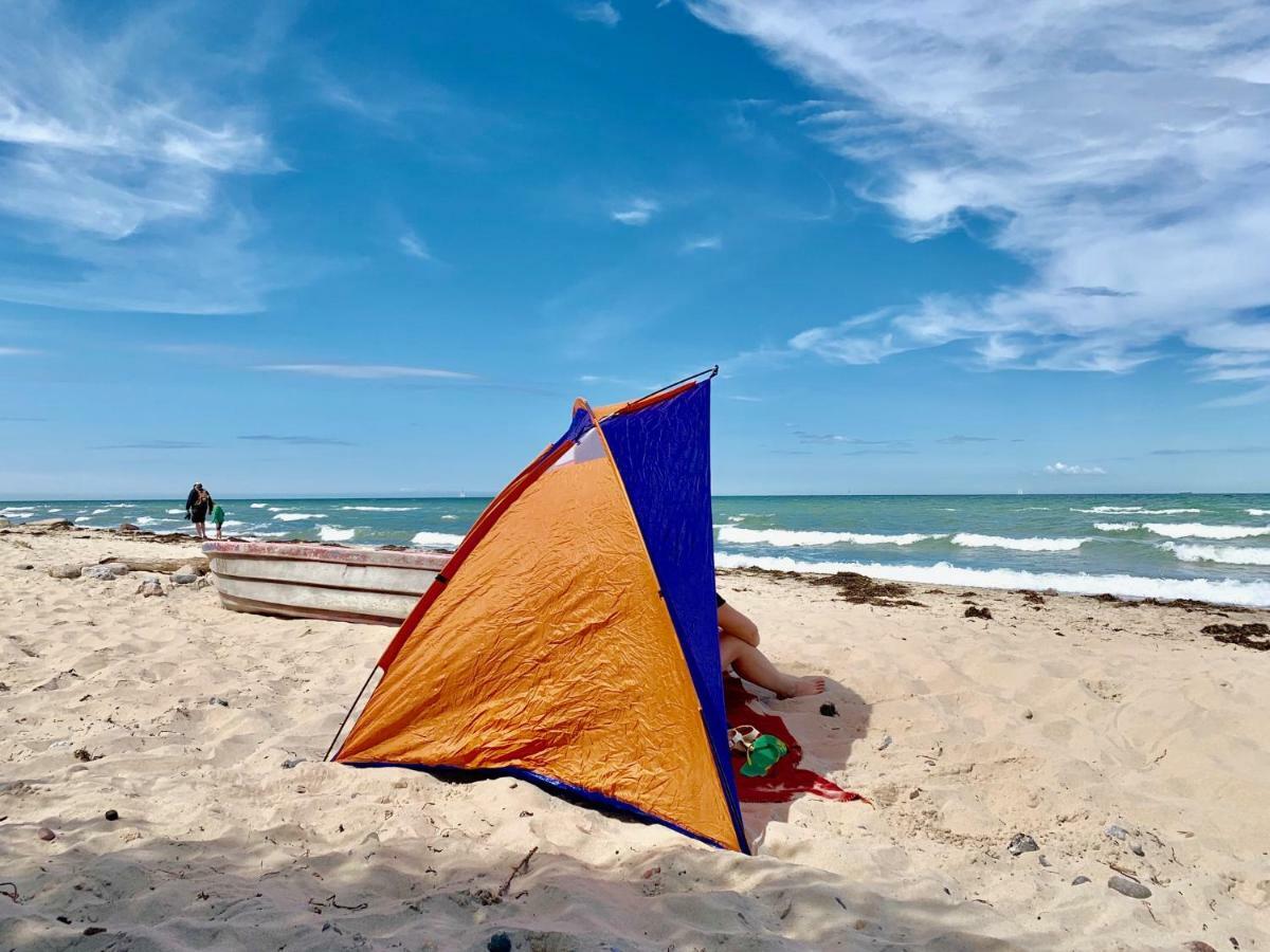 Strandnahe Ferienwohnung Ruegen ドランスケ エクステリア 写真